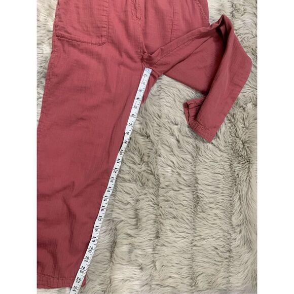 OLD NAVY Women’s  utility jumpsuit collar short sleeve cedarwood Small - Picture 10 of 10